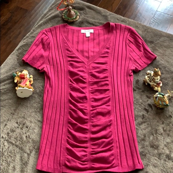 Dress Barn Tops - Short sleeve Dress Barn knit top